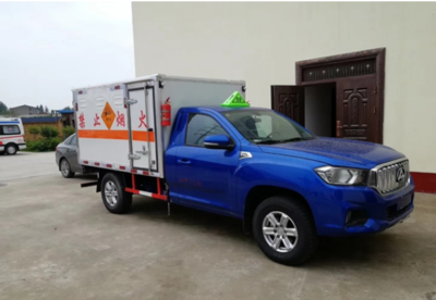 上汽大通皮卡爆破器材運(yùn)輸車 四驅(qū)危險(xiǎn)品防爆與電動(dòng)防爆雙重優(yōu)勢(shì)解析